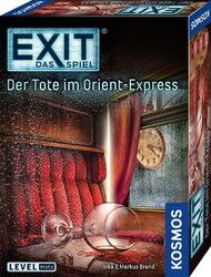 KOSMOS 694029 EXIT® Spiel Der Tote im Orient-Express Profi 1-4 Personen ab 12 Ja