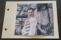 Original Autogramm von Freddie Mercury und Brian May!