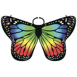 Schmetterlingsflügel für Kinder, wunderschönes Feenkleid, Halloween, Party, K