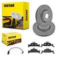 TEXTAR BREMSSCHEIBEN 318mm + BELÄGE VORNE passend für AUDI A4 B9 W8 + A5 F5