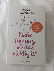 Keine Ahnung, ob das richtig ist von Julia Engelmann (2019, Taschenbuch)