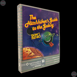 Hitchhikers Guide to the Galaxy Douglas Adams Signature Infocom very Rare unique
