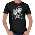 Mr Spock Rock Hand Heavy Metal Star Enterprise Trek Satire Parodie Spaß T-Shirt