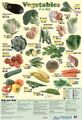 5-A-DAY Vegetables Poster 60 x 40cm