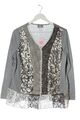 FAIR LADY Strick Cardigan Damen Gr. DE 42 hellgrau Casual-Look