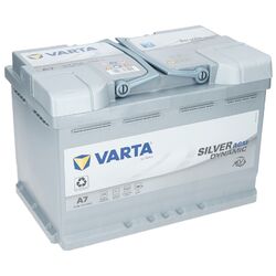 Varta 12V 70Ah 760A/EN AGM Start Stop Autobatterie Starterbatterie Silver Dynami