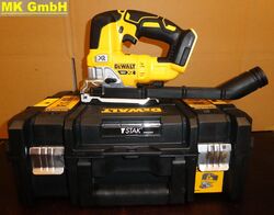 DeWalt DCS 334 NT Akku Pendelhub Stichsäge, 18V, Brushless, DCS334NT + TSTAK