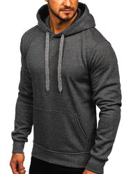 Kapuzenpullover Hoodie Sweatshirt Pullover Unifarben Men Herren BOLF 1A1 Classic