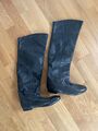 Overknee Stiefel schwarz Gr. 40 schwarz TOP