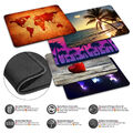 Design Mauspad Gaming Mouse Pad mit vernähten Rändern, rutschfest und abwaschbar