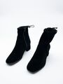 Tamaris Damen Ankle Boots Stiefelette Stiefel schwarz Gr 38 EU Art 18281-98