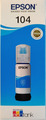 Original Epson Tinten Patrone 104 cyan für EcoTank