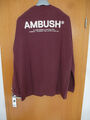 AMBUSH XL Logo Langarm Shirt Gr. XL TOP Japan Brand