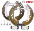 BOSCH 0204114661 Bremsbackensatz 4 Bremsbacken Trommelbremse für Ford 