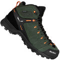 Salewa Alp Mate Mid WP Herren-Wanderschuhe Trekkingschuhe Outdoor-Schuhe Grün