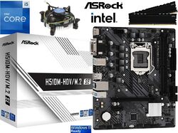 Aufrüstkit PC Bundle Intel Core i5-10400F bis 32GB DDR4 mit ASRock H510M-HDV/M.2