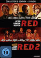 DVD R.E.D. + R.E.D. 2 (2 DVDs) # Bruce Willis, John Malkovich # RED ++NEU