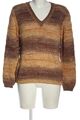 MADELEINE Strickpullover Damen Gr. DE 40 braun-hellorange-nude Casual-Look