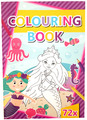 Meerjungfrauen Malbuch für Kinder 72 Ausmal Bildern Malen Zeichnen Sirene 