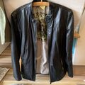 Lederjacke Damen 42 Biker Milestone