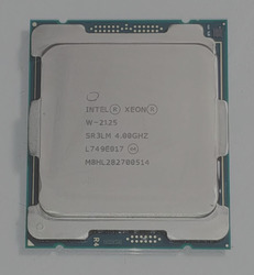 Intel Xeon W-2125  / 4 x 4,0 GHz/ / LGA 2066 / 8,25MB / 8,0GT/s  Prozessor