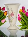 ✅Wie Neu Fürstenberg Kunst Vase Wildblume 01492 Blumenvase Trichtervase H. 24 cm