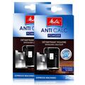 Melitta Anticalc Espresso Machines Entkalker Pulver 2x40g (2er Pack)