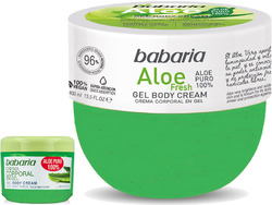 Babaria Aloe Vera fresh Feuchtigkeitsgel 400ml Körpercreme ** NEUE VERPACKUNG **