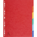 Exacompta 50x Register A4 Maxi, Colorspan-Karton 225g, 6 Taben - 2406E