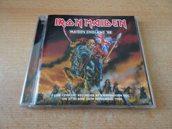 Doppel CD Iron Maiden - Maiden England `88 - Live Concert 27th & 28th Nov 1988
