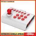 Potable Gamepad 3 Connection Modes Gaming Joystick for PS4/PS3/PC (White+Red)