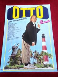 Otto Der Ausserfriesische Kinoplakat Poster A1, Otto Waalkes, Christine Neubauer