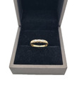 Zarter Damen Ring aus 585er Gelbgold mit 3 Brillanten | Gr. 57