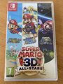 Super Mario 3D All Stars Nintendo Switch RGS 90 NM/MT+ Deutsch AT NO VGA NEU