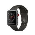 Apple Watch Series 3 [GPS + Cellular, inkl. Sportarmband spacegrau] 42mm Alumi A