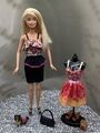 #B Barbie Puppe Mit Extra Kleidung / Zubehör Mega- Frühlings- Sammelaktion