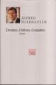 Buch: Denken, Ordnen, Gestalten, Reden und Aufsätze, Herrhausen, Alfred, 1990