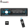 DAB+ Autoradio RDS AM FM Bluetooth Freisprecheinrichtung 2x USB SD AUX IN 1 DIN