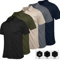 Kurzarm Golf Poloshirt Herren Sport Poloshirt Oberteile Sommer Basic T-Shirt Top