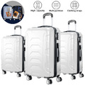 3 teilig Kofferset Hartschalen-Koffer Trolley Rollkoffer Reisekofferset Gepäck