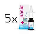 5x Nasic Nasenspray für Kinder, 10 ml,  PZN 01356124