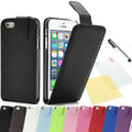 Handy Tasche Flip Schutz Hülle Back Cover Bumper Schutzhülle für  iPhone SE 5 5s