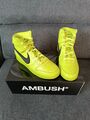 Nike AMBUSH x dunk high flash lime | leather | EUR 44