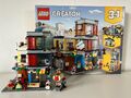 LEGO CREATOR: Stadthaus mit Zoohandlung & Café (31097) mit Minifiguren, OBA, OVP