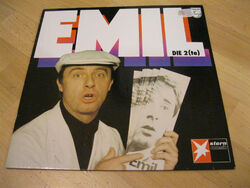 LP Emil Die 2 (te) Die Zweite COMEDY  Der Pilot - Am Fenster - Der Putzer Vinyl 