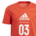 Adidas Kinder T-Shirt Leistung Training T-Shirt Sport ID Mode Lifestyle DV1705