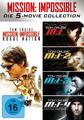 MISSION: IMPOSSIBLE - DIE 5 MOVIE COLLECTION 1-5 TOM CRUISE - DVD - OVP!