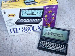 HP 360LX - Palmtop PC - OVP - Zubehör - TOP - Vintage - PDA