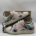 Reebok Classic Club C 85 Röntgen Blumenmuster Turnschuhe Größe UK 4 AR2639