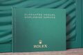 Rolex Booklet Garantie Booklet Guarantee Manual new Version neue Version